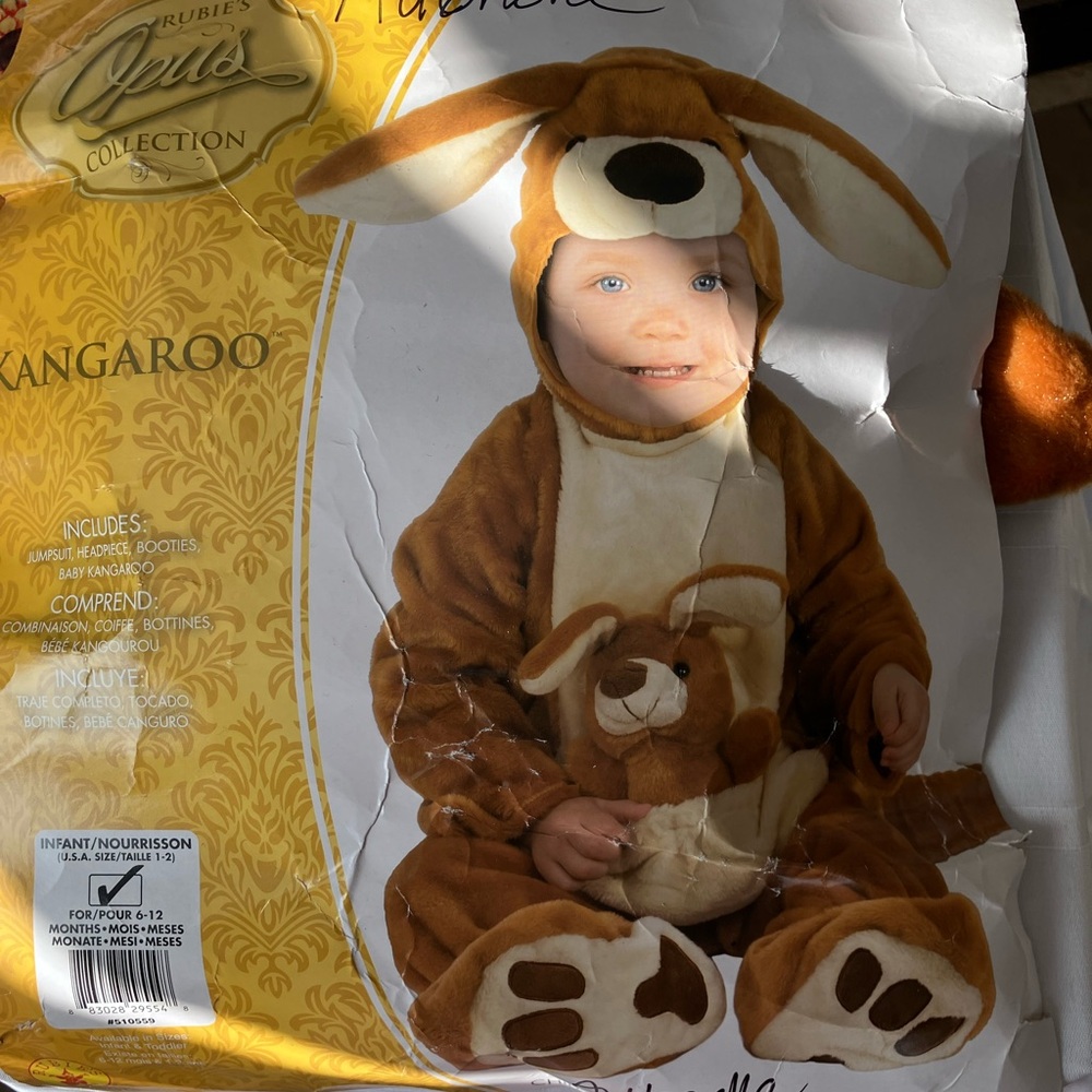 Kangaroo child costume - Rubies Opus collection size 6-12 month
